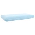 vidaXL Spací vankúš 90 x 40 x 13 cm Stredný Gélová pamäťová pena Biela