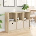 vidaXL Servírovacia skriňa Sonoma dub 102 x 32 x 73,5 cm