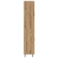 vidaXL Highboard 2 ks Remeselný dub 69,5 x 34 x 180 cm