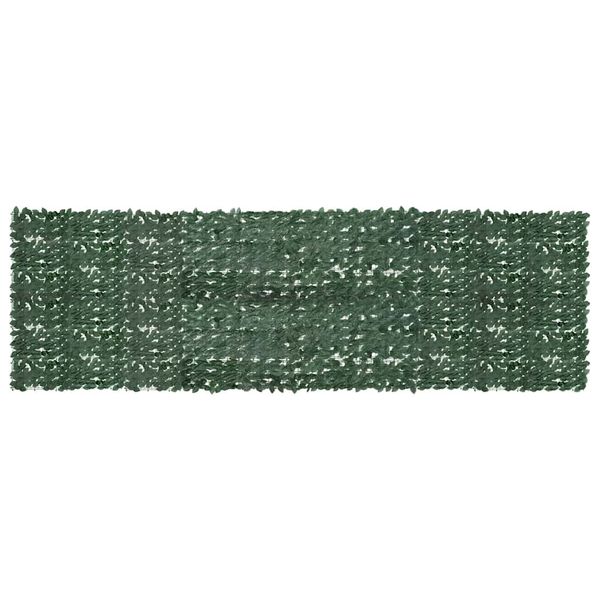 vidaXL Balkónová markíza s tmavozelenými listami 500x150 cm