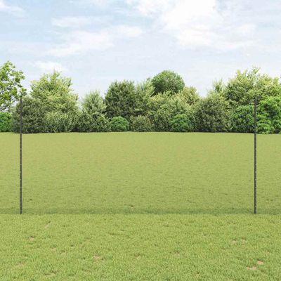 vidaXL Zvarený drôtený plot 25 x 1,5 m (Š x V) PVC potiahnutá oceľ
