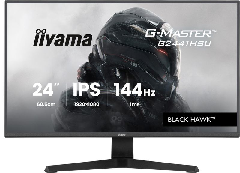 iiyama G-Master/G2441HSU-B1/23,8''/IPS/FHD/144Hz/1ms/Čierna/3R