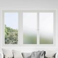 vidaXL Samolepiaca okenná fólia Frosted biela 60 x 1000 cm PVC