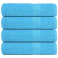 vidaXL Utierky na ruky FROGN 4 ks tyrkysové 50x100 cm 360 g/m²