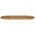 vidaXL Stolová doska 90x40x2,5 cm oválna masívny mangovník