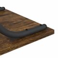 vidaXL Konzolový stôl Dymová dub 101 x 35 x 80,5 cm Kompozitné drevo