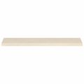 vidaXL Parapety 2 ks Biela 120 x 25 x 2 cm Masívne dubové drevo