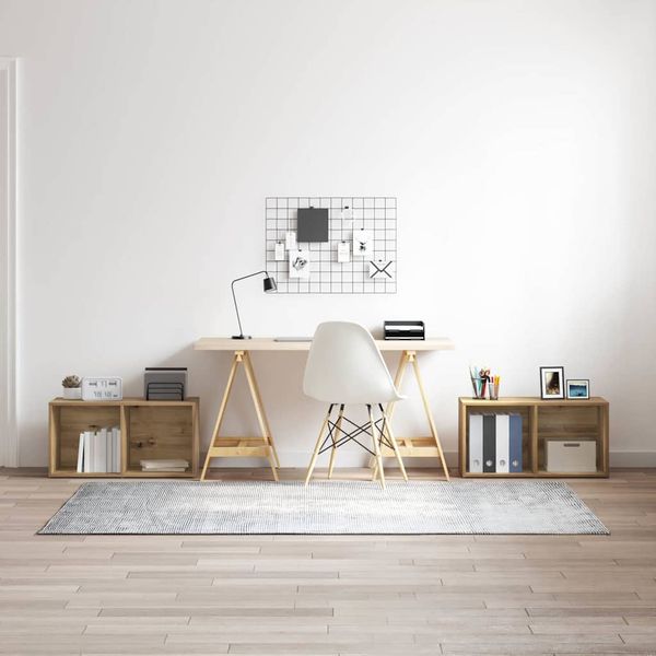 vidaXL Zostava TV skriniek 2 pcs Remeselný dub 37 x 35 x 72 cm