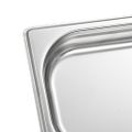 vidaXL Gastronádoby 12 ks, GN 1/4, 40 mm, nehrdzavejúca oceľ