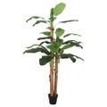 vidaXL Umelý banánový strom 19 listov 180 cm zelený