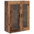 vidaXL Highboard 2 ks Staré drevo 69,5 x 34 x 180 cm Kompozitné drevo