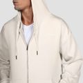 Mikina so zipsom Relay Pearl - GymBeam, veľkosť XL, 40.3% modal, 39.8% cotton, 15.2% polyester, 4.7% elastane