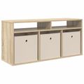 vidaXL Nízka skriňa so zásuvkou Sonoma dub 102 x 32 x 48,5 cm