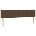 vidaXL Boxspring posteľ s matracom tmavohnedá 160x200 cm látka