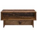 vidaXL Konferenčný stolík Staré drevo 80 x 46 x 35 cm Kompozitné drevo