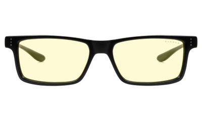 GUNNAR kancelárske/herné dioptrické brýle VERTEX READER ONYX * jantárové sklá * BLF 65 * dioptrie +2,5 Brýle, kancelárske, čierne obrúčky, jantárové sklá, +2,5 dioptrie