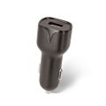 SETTY USB autonabíjačka 2,4A Type-C 1m kábel (GSM043809) čierna