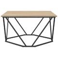 vidaXL Konferenčný stolík Sonoma dub 80 x 80 x 45 cm