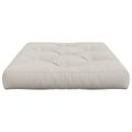 vidaXL Vankúš na paletu VIANEN 100% polyester Biela 120 x 60 x 12 cm