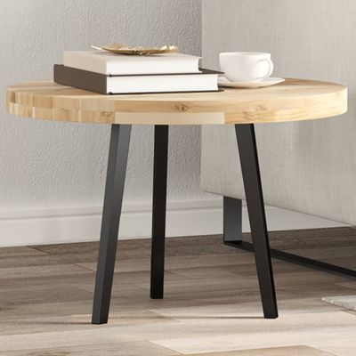 vidaXL Stolová doska okrúhla Ø60x4 cm masívne akáciové drevo