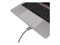 Nástavec zámku bezpečnostného slotu - s káblový zámok na kľúč - pre Apple MacBook Pro 13.3 in (M1, M2)