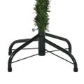 vidaXL Umelý výklopný vianočný stromček so šiškami a bobuľami 150 cm