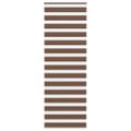 vidaXL Zebra roleta hnedá 85x230 cm šírka látky 80,9 cm polyester