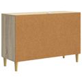 vidaXL Servírovacia skriňa Dub sonoma 89 x 34,5 x 60 cm