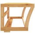vidaXL Polička na uteráky nástenná 60x25x20 cm bambus
