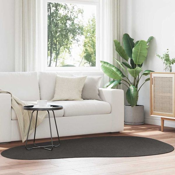 vidaXL Kusové koberce HUARTE Antracit 140 x 200 cm Polyester