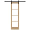 vidaXL Posuvné dvere ORKDAL 61 x 198,5 cm Prírodná