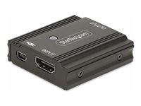Startech 33ft (10m) 8K 60Hz HDMI Signal Booster, Active HDMI 2.1 Inline Repeater and Video Signal Amplifier up to 8K 60Hz/4K 144Hz, Compact HDMI Cable Extender - HDMI Signal Extension (33FT-8K-HDMI-BOOSTER) - Video/audio nástavec - vysielač - HDMI - 2 porty - až 10 m - kompatibilný s TAA