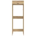 vidaXL Kabinet na práčku s úložiskom Remeselný dub 67,5 x 68 x 200 cm
