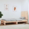 vidaXL Nástenné čelo postele 82,5x3x60 cm masívna borovica