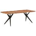 vidaXL Jedálenský stôl 200x90x76 cm akáciový masív