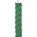 vidaXL Bavlnený povraz 60 mm 5 m Zelená 100% bavlna