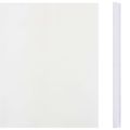 vidaXL PVC lišty na ochranu súkromia 140x0,19 m biele