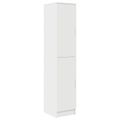 vidaXL Highboard Biela 35 x 39 x 168 cm