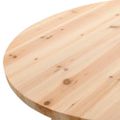 vidaXL Skladací barový stôl 78 cm, jedľové drevo