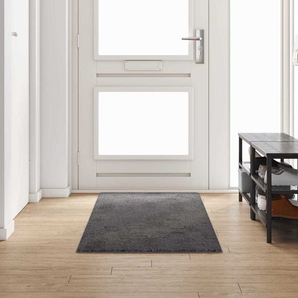 vidaXL Behúň koberec Sivá 80 x 250 cm 100% Polypropylén Tuft