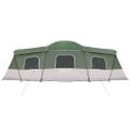 vidaXL Stan pre 16 osôb so strechou Zelená 680 x 510 x 210 cm