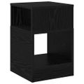 vidaXL Koncový stôl Čierny dub 30,5 x 30 x 45 cm Kompozitné drevo