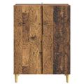 vidaXL Servírovacia skriňa Staré drevo 66 x 34,5 x 90 cm