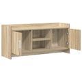 vidaXL TV skrinka 102 x 33 x 47 cm Dub sonoma Kompozitné drevo