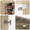 vidaXL Nástenný TV kabinet BORNE 102 x 33 x 40 cm Dub sonoma