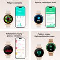 Forever smartwatch Rosadust SB-380 ružové zlato