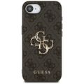 Guess HC 4G PU Big Logo puzdro pre iPhone 16e Black