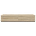 vidaXL Zásuvky pod posteľ Sonoma dub 100 x 36,5 x 16,5 cm