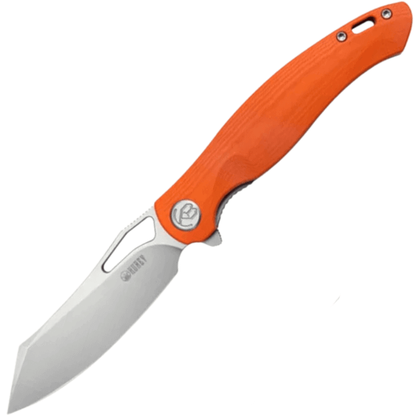 Kubey KB239G Drake vreckový nôž 9,5 cm, oranžová, G10