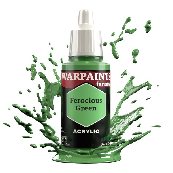Army Painter: Warpaints Fanatic - Ferocious Green